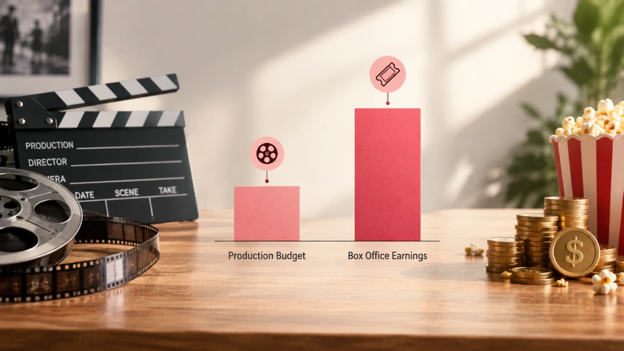How Barbie's $1.4 Billion Success Broke Box Office Records — and Rewrote Hollywood's Playbook 1 Infographic comparing Barbie's worldwide box office, budget, and opening weekend