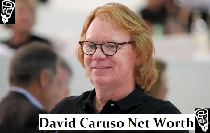 David Caruso, famous actor known for his roles in NYPD Blue and CSI: Miami, representing his significant net worth and success story.