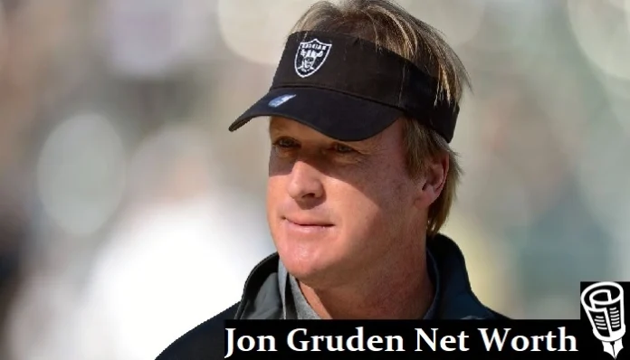 Jon Gruden net worth explored: A look at the former NFL coach’s wealth, career earnings, and assets.