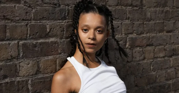 Phoebe Campbell in professional portrait, nonbinary actor who plays Rhaena Targaryen in HBO's House of the Dragon