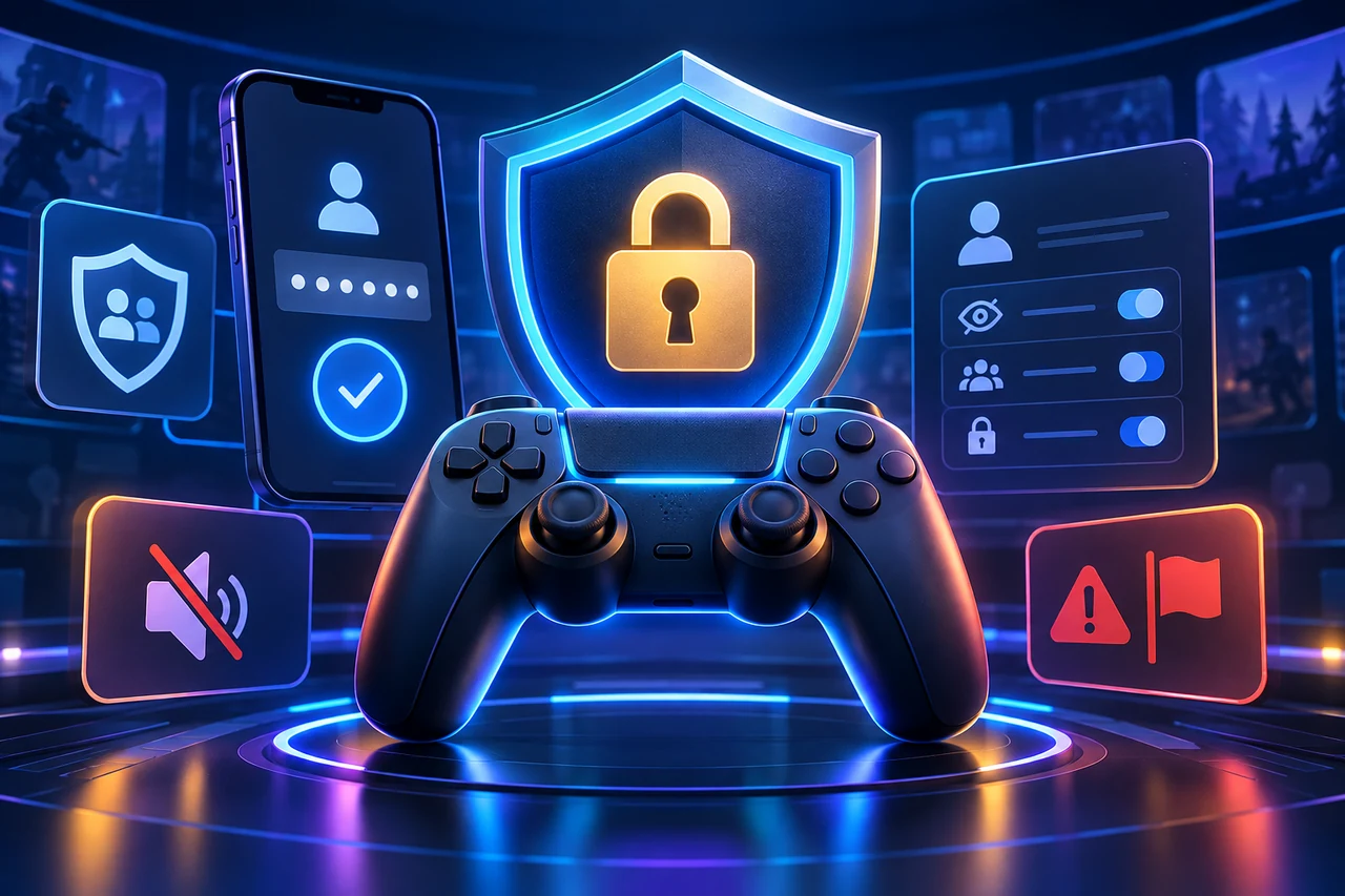 Online gaming account safety and two-factor authentication