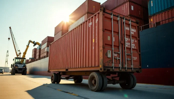 The Versatility of Wheels for Shipping Containers