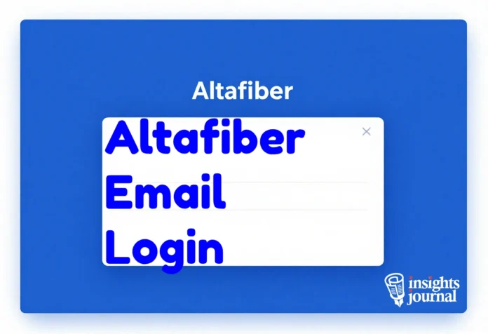 altafiber email login page showing secure sign-in fields on a desktop and mobile screen
