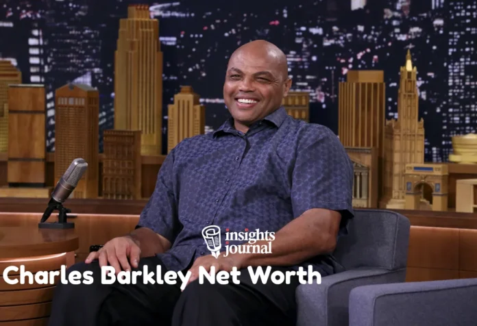 Charles Barkley smiling courtside, showcasing his style and success, representing Charles Barkley net worth.