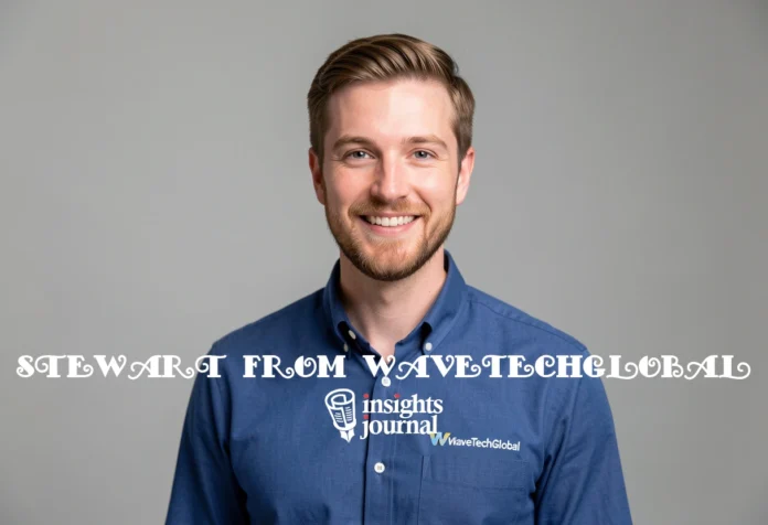 Portrait of Stewart from WavetechGlobal, highlighting his contributions and role in the company’s latest tech initiatives.
