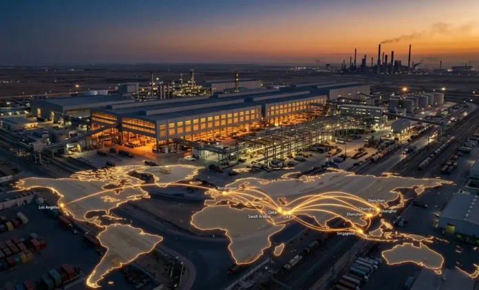 Diaper manufacturing facility maintaining supplier resilience during Middle East supply chain disruption