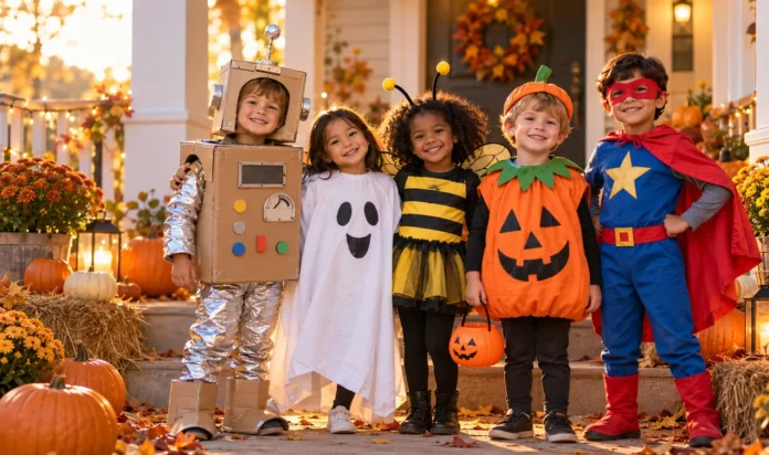Easy homemade Halloween costume ideas for kids