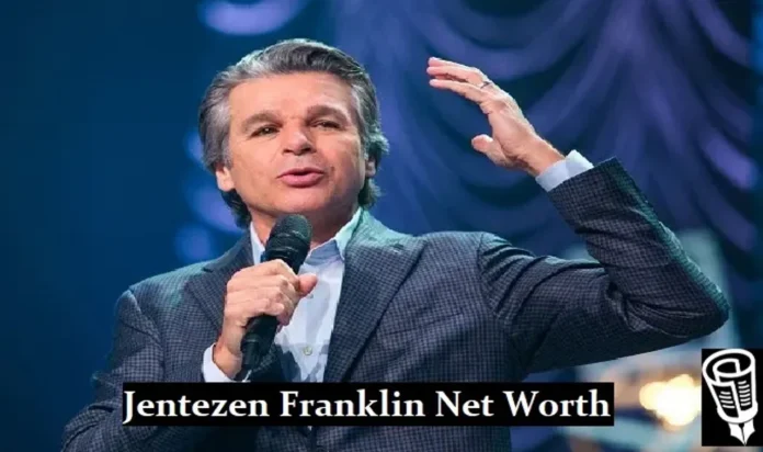 Jentezen Franklin Net Worth and Ministry Finances Jentezen Franklin speaking during a ministry event